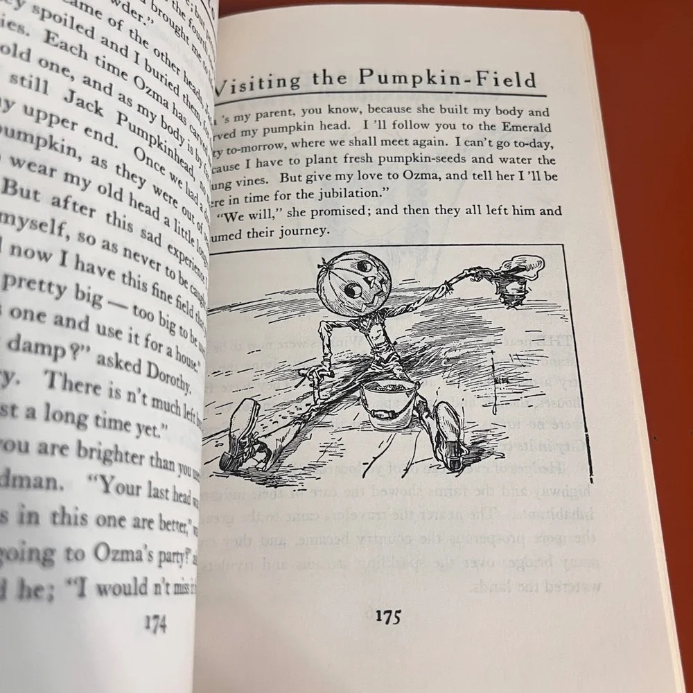 The Road to Oz L Frank Baum Rand McNally Vintage Childrens Book John R Neill